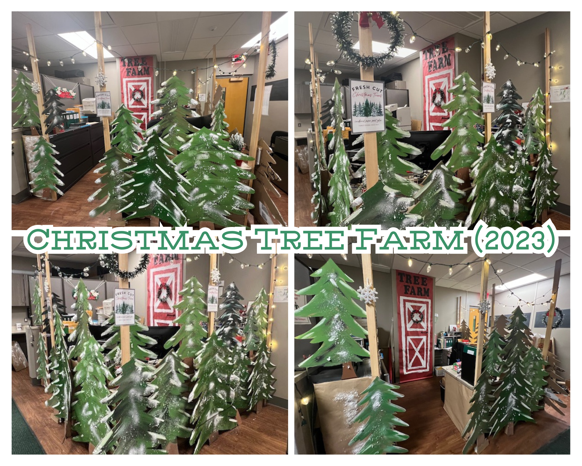 Christmas Tree Farm Display 2023